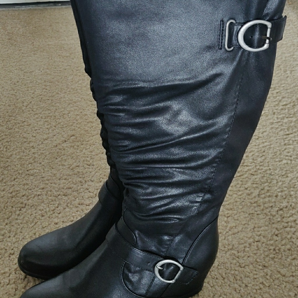 Didn't get to wear. Too high for me..